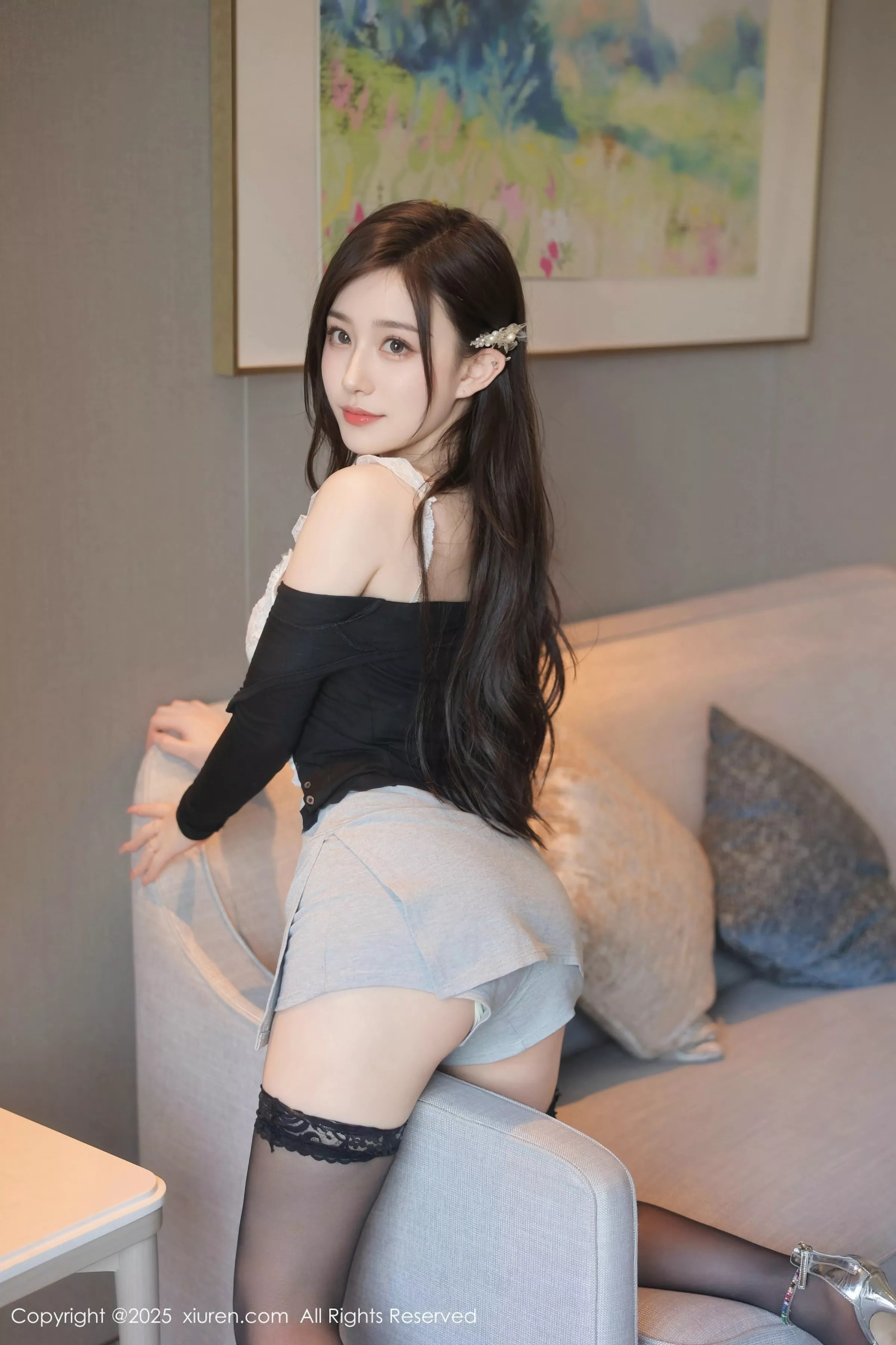 小阿蓝写真