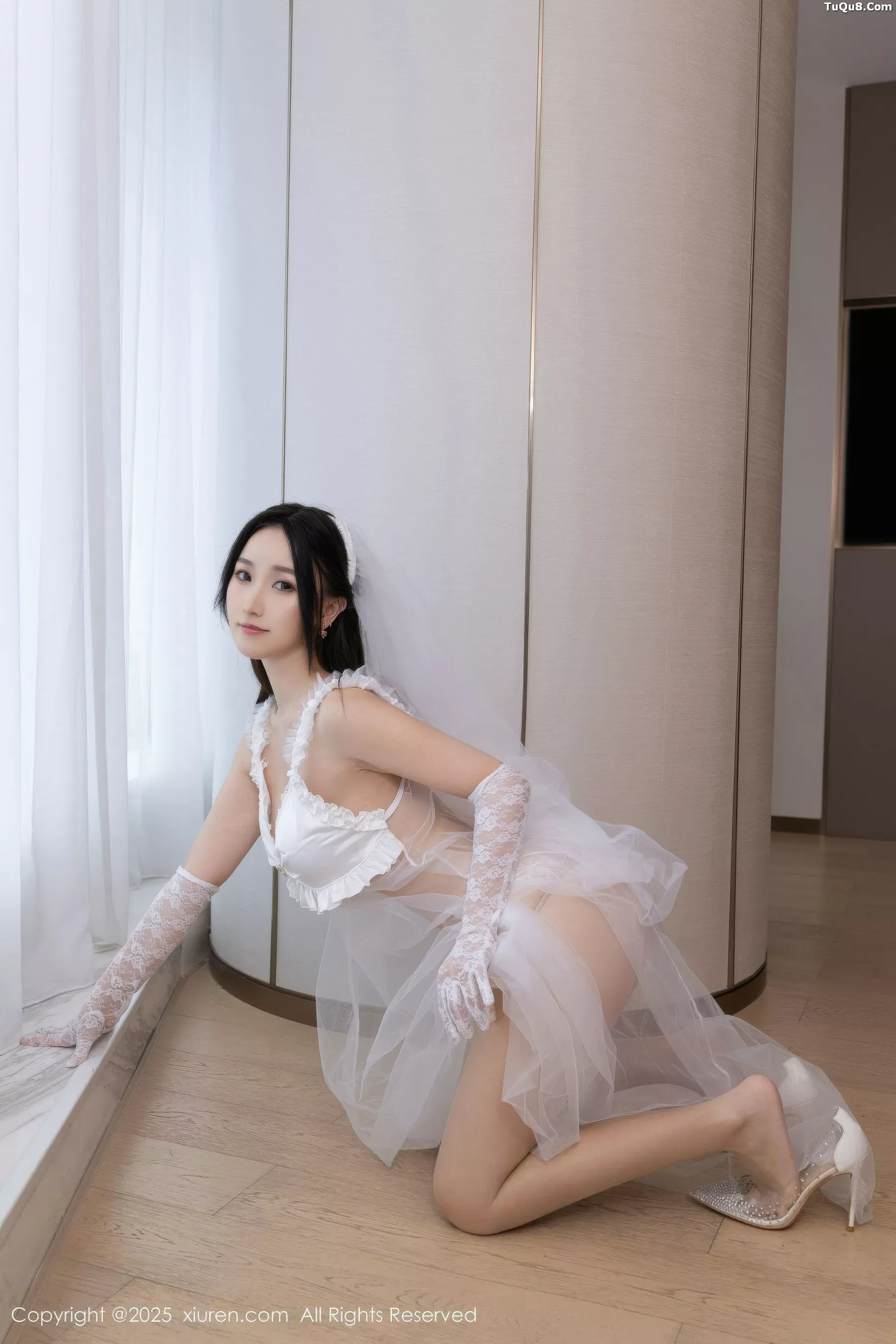 秀人集.com_[XiuRen秀人网]No.10871_模特杏子Yada性感轻透白色婚纱配肉色丝袜秀曼妙身姿诱惑写真70P