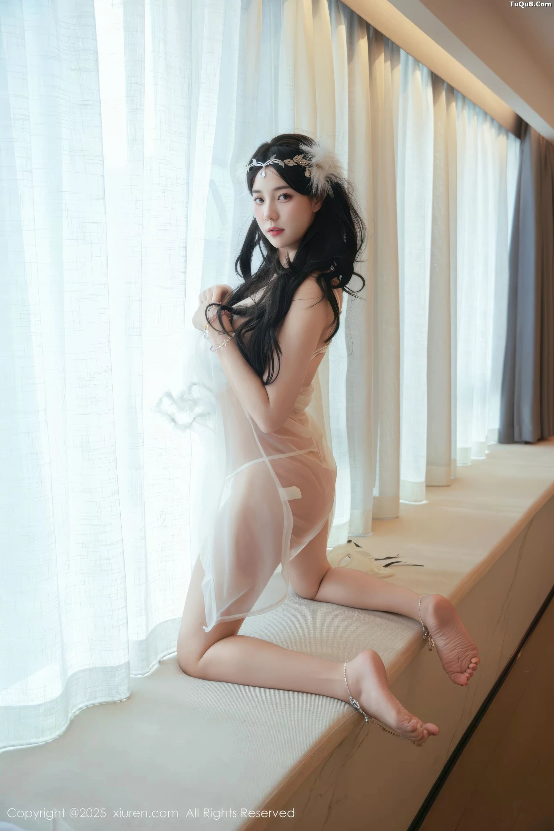 秀人集.com_[XiuRen秀人网]No.10923_模特软情性感白色薄纱露绒毛情趣内衣秀曼妙身姿惹火诱惑写真63P