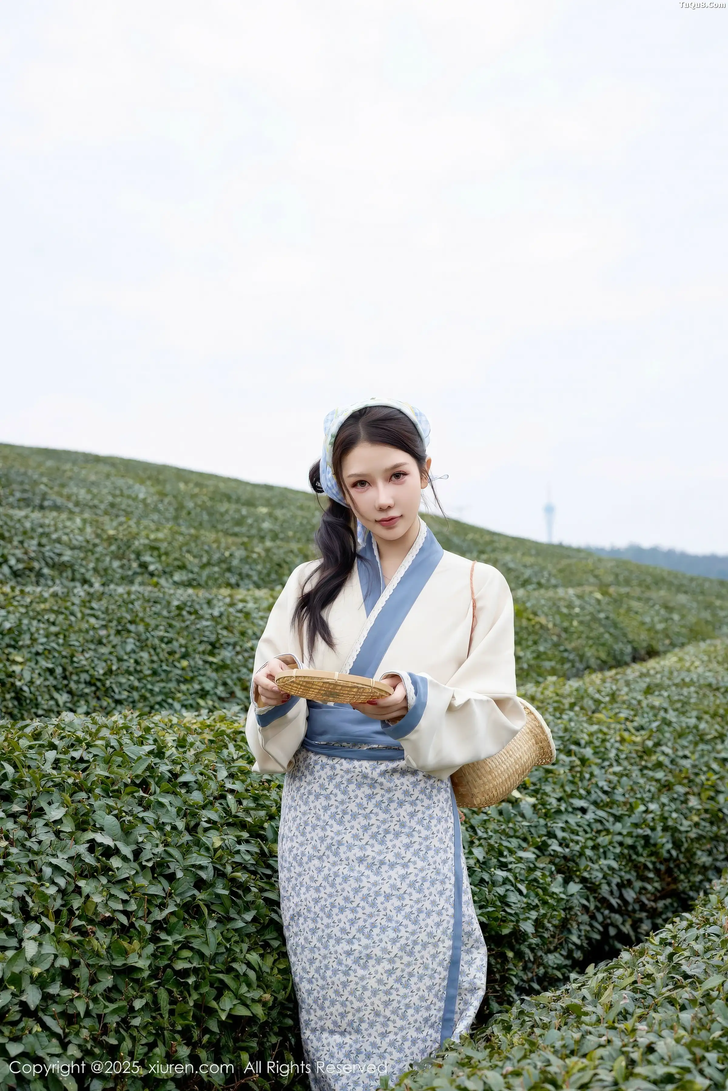 秀人集.com_[XiuRen秀人网]No.11098_模特尹甜甜户外采茶姑娘装扮性感长裙秀翘臀美腿迷人诱惑写真61P