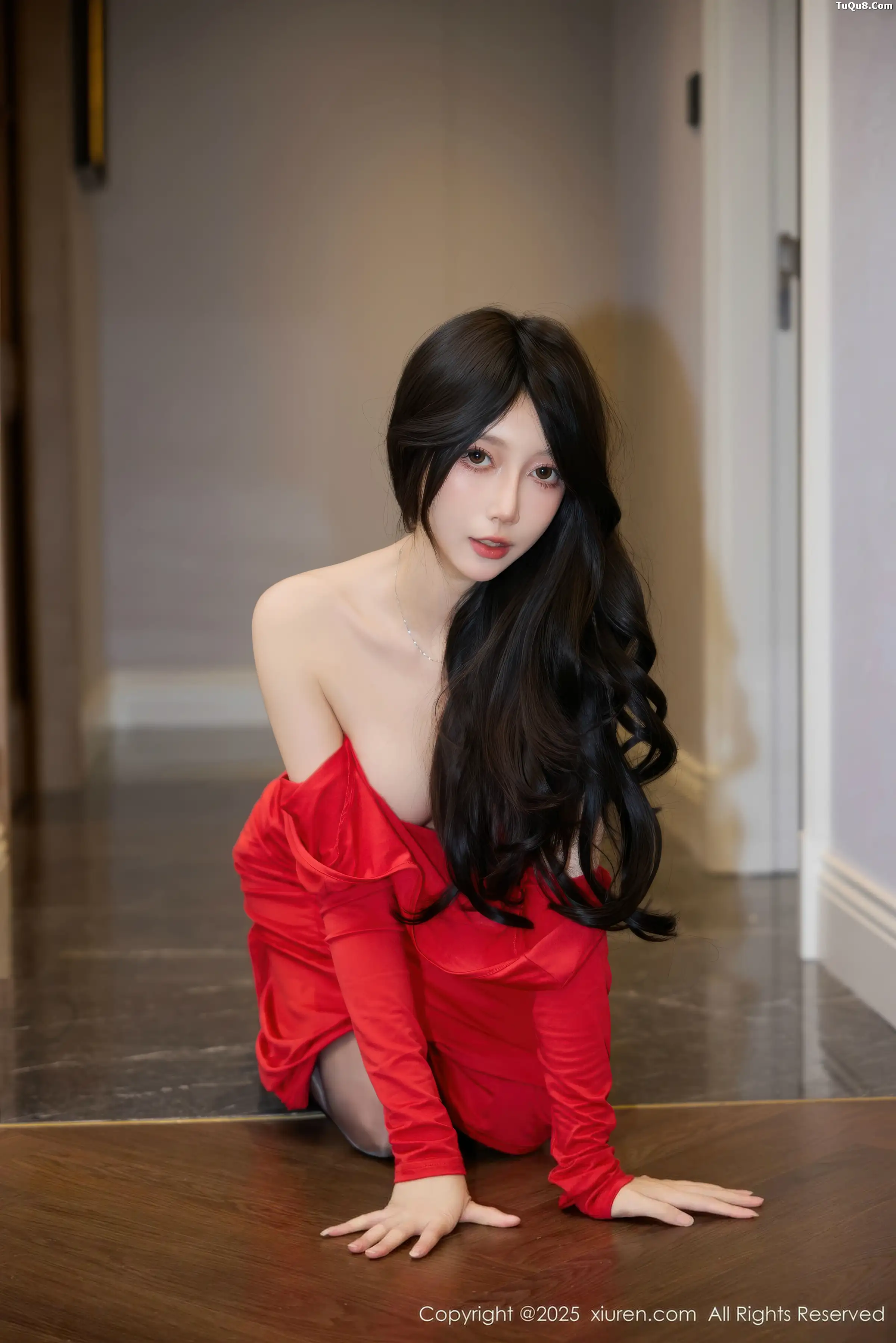 秀人集.com_[XiuRen秀人网]No.11169_模特玥儿玥er性感红色连衣裙配超薄黑丝秀曼妙身姿迷人诱惑写真71P