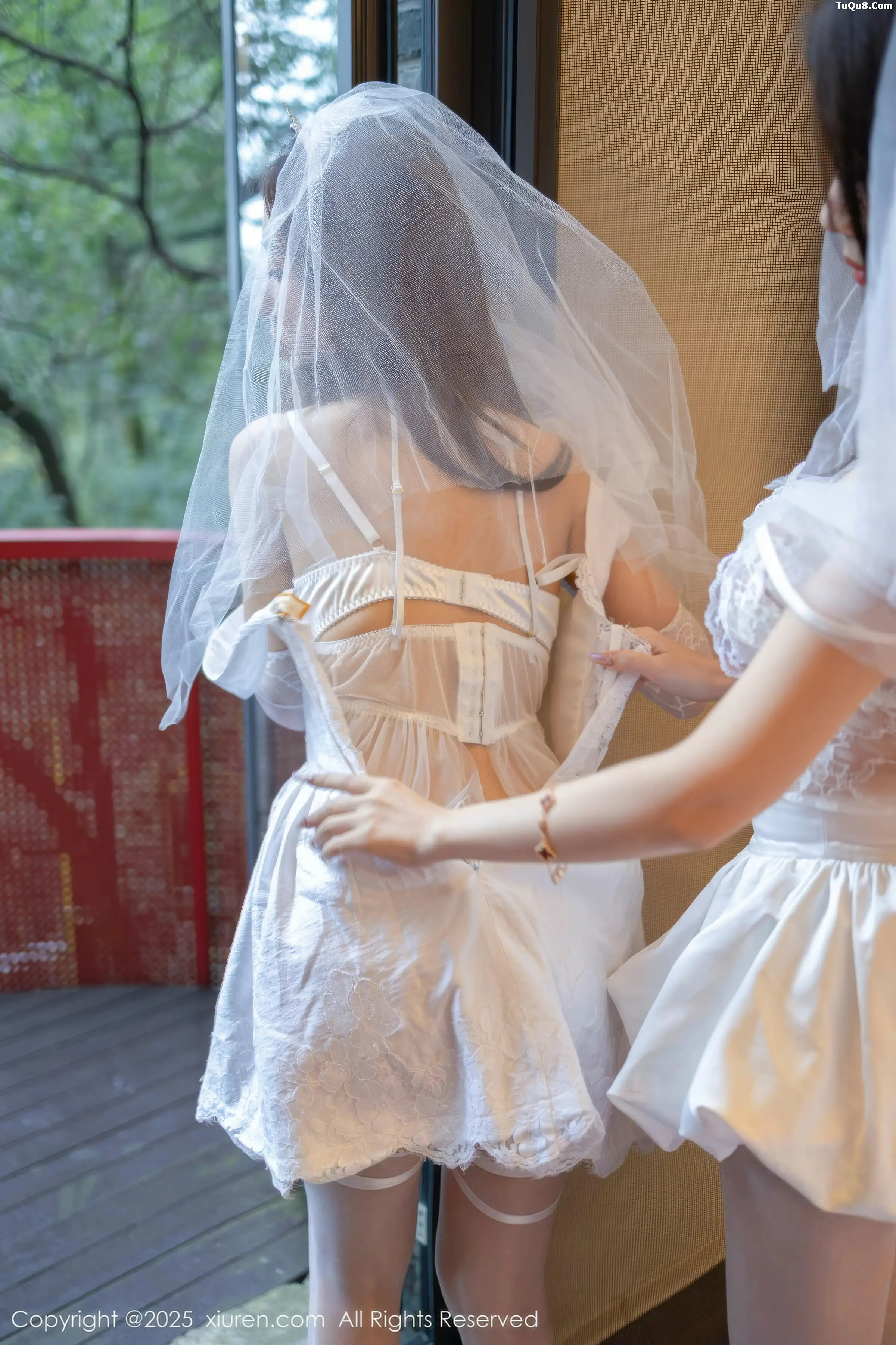 秀人集.com_[XiuRen秀人网]No.11184_模特合集Twins-桃之夭夭性感姐妹花白色蕾丝婚纱迷人诱惑写真81P