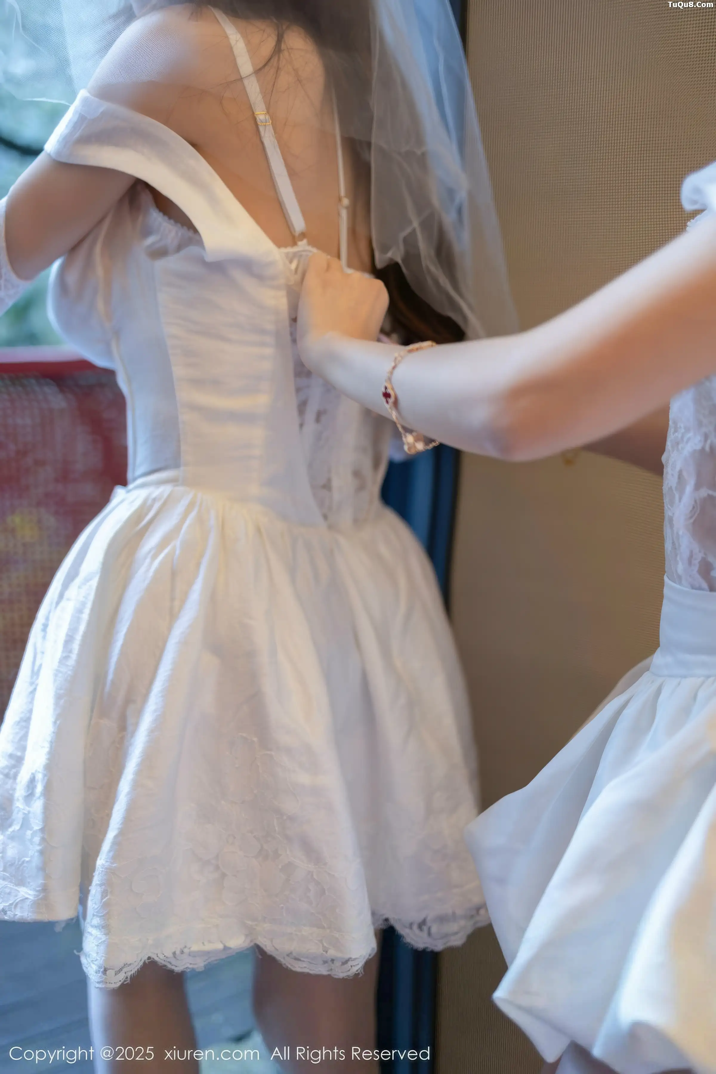 秀人集.com_[XiuRen秀人网]No.11184_模特合集Twins-桃之夭夭性感姐妹花白色蕾丝婚纱迷人诱惑写真81P