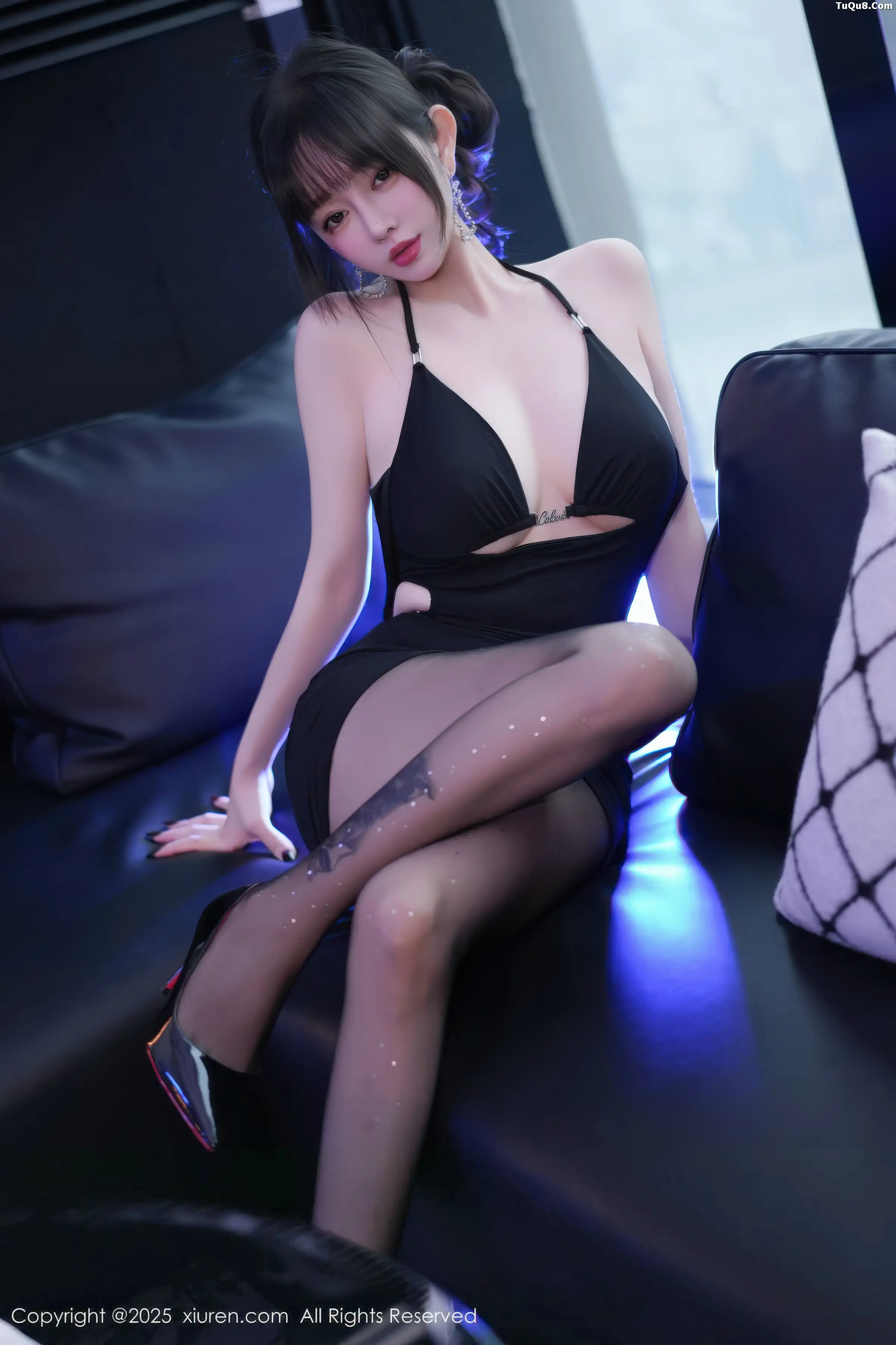 秀人集.com_[XiuRen秀人网]No.11165_女神王羽纯✨性感黑色情趣内衣配超薄黑丝秀完美身材诱惑写真73P