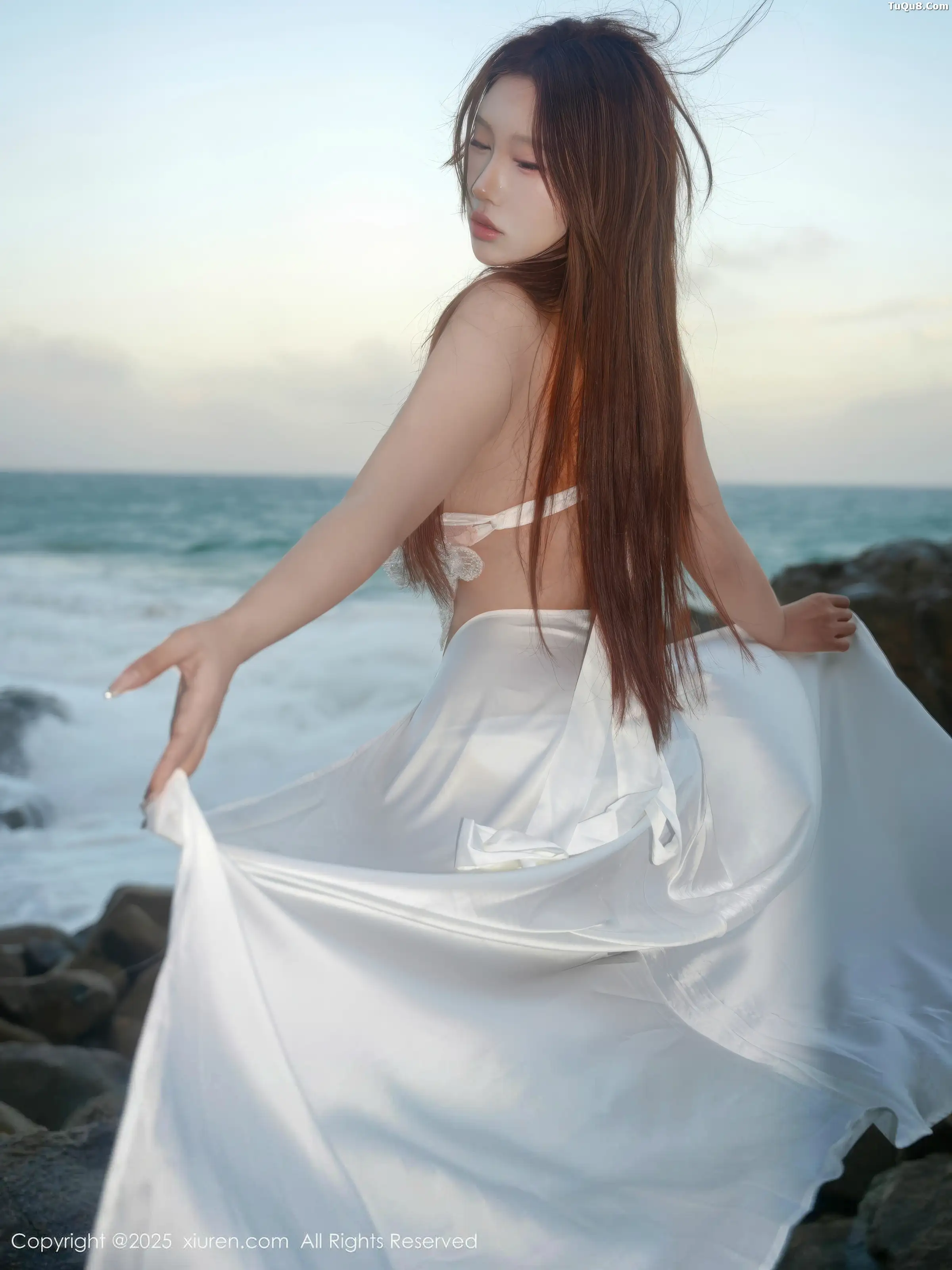 秀人集.com_[XiuRen秀人网]No.11164_模特金允希Yuki户外沙滩性感白色情趣泳衣秀丰腴身材诱惑写真76P